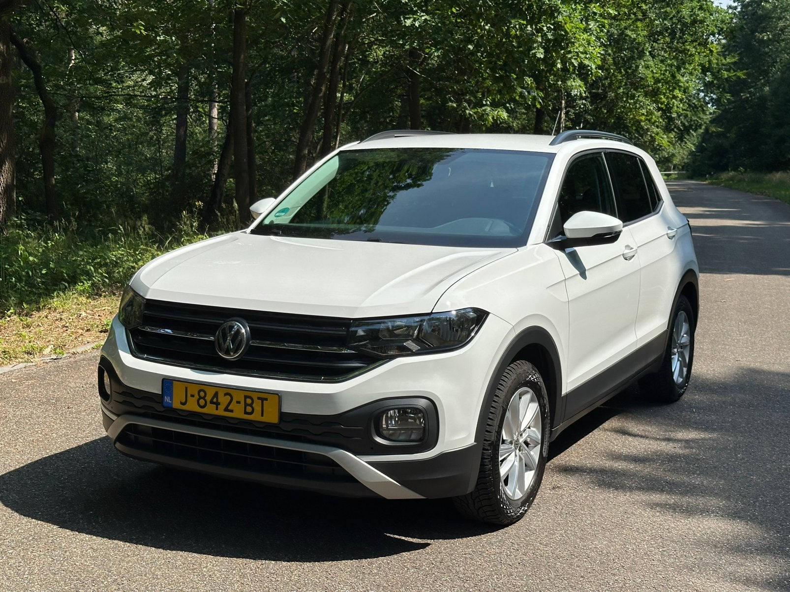 Volkswagen T-Cross 1.0 TSI 95pk 2020 Wit, Auto's, Volkswagen, Voorwielaandrijving, T-Cross, 1145 kg, 95 pk