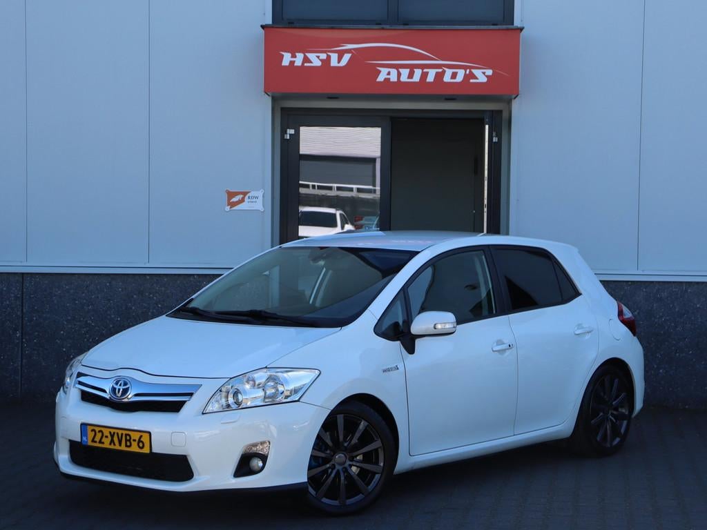 Toyota Auris 1.8 Full Hybrid Executive automaat LM navi org, Auto's, Toyota, Bedrijf, Te koop, Auris, ABS, Achteruitrijcamera