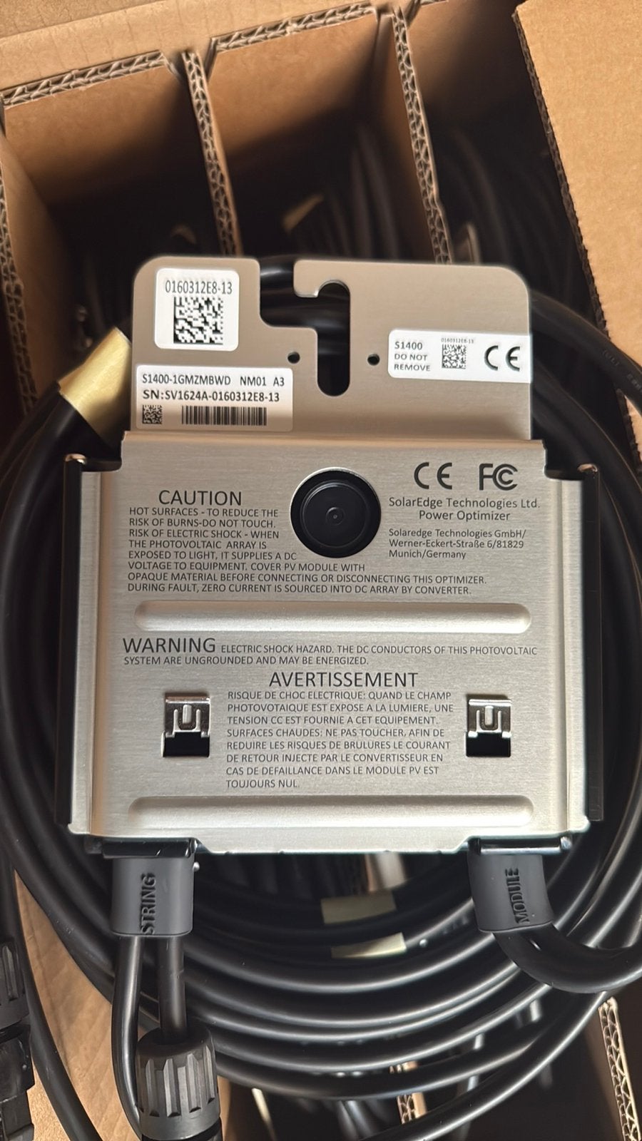 Solaredge S1400 power optimizer nieuw, Ophalen of Verzenden