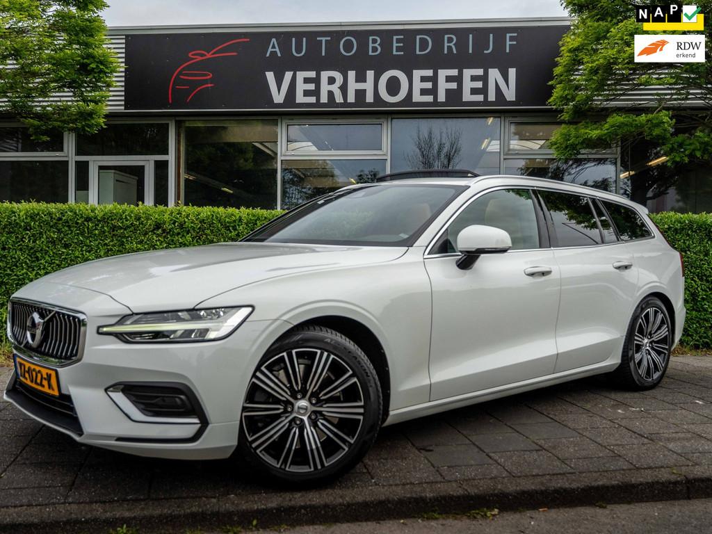 Volvo V60 2.0 T5 INSCRIPTION | PANORAMA | HOUT INLEG | MEMOR, Auto's, Volvo, 15 km/l, 4 cilinders, 1969 cc, Wit