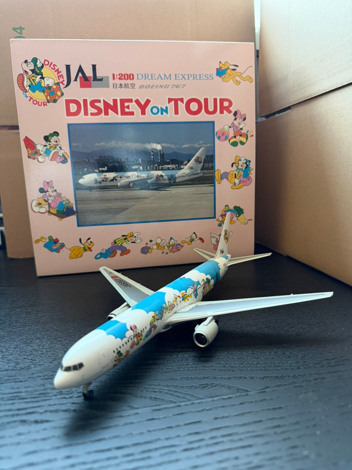 JAL Boeing 767-300F Disney, Ophalen of Verzenden, Zo goed als nieuw, Schaalmodel