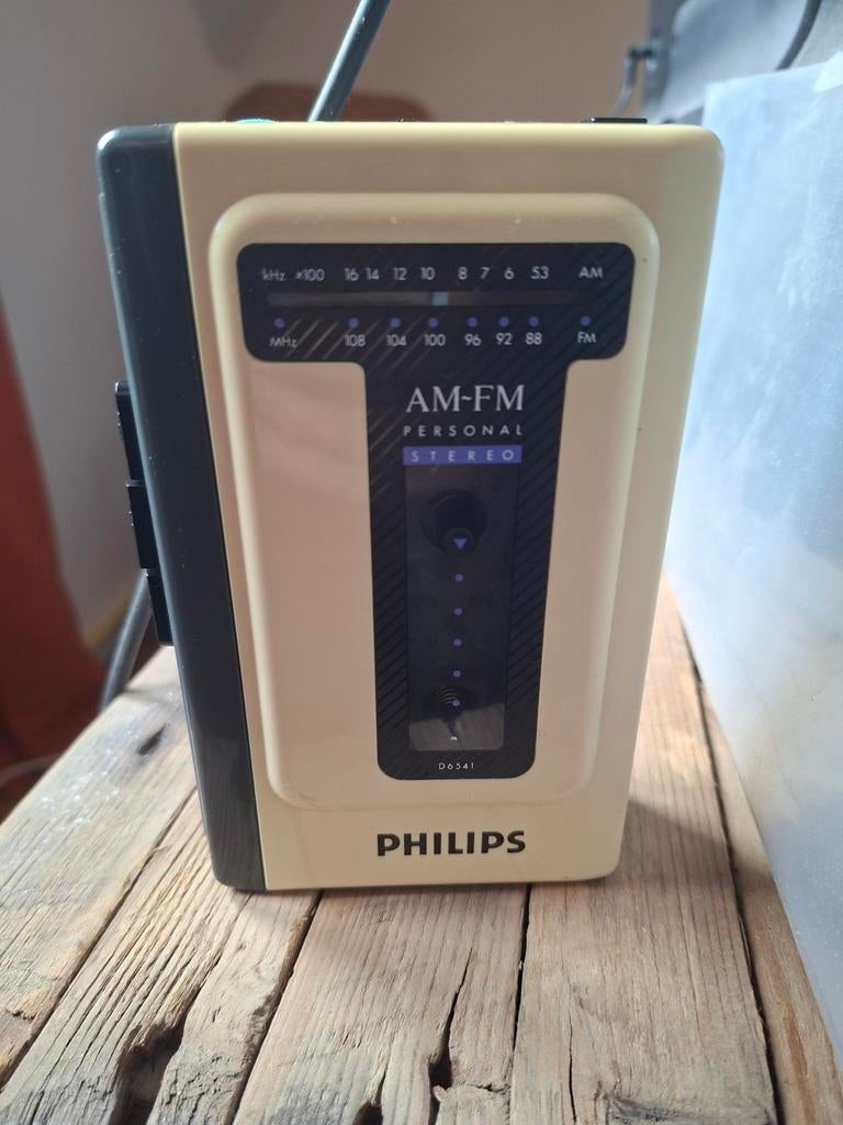 Philips d6541 cassette speler, Audio, Tv en Foto, Walkmans, Discmans en Minidiscspelers, Ophalen of Verzenden, Walkman