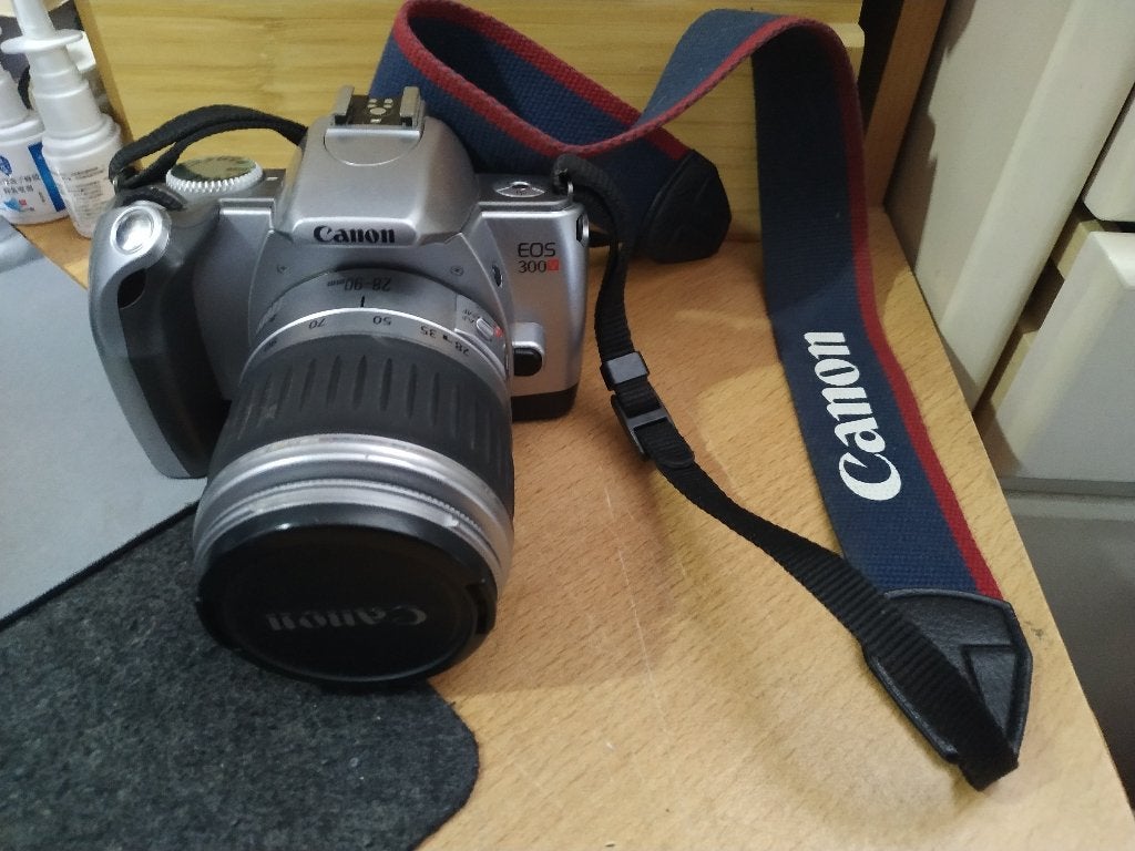 Canon EOS 300 camera, Ophalen of Verzenden, Gebruikt, Spiegelreflex, Canon
