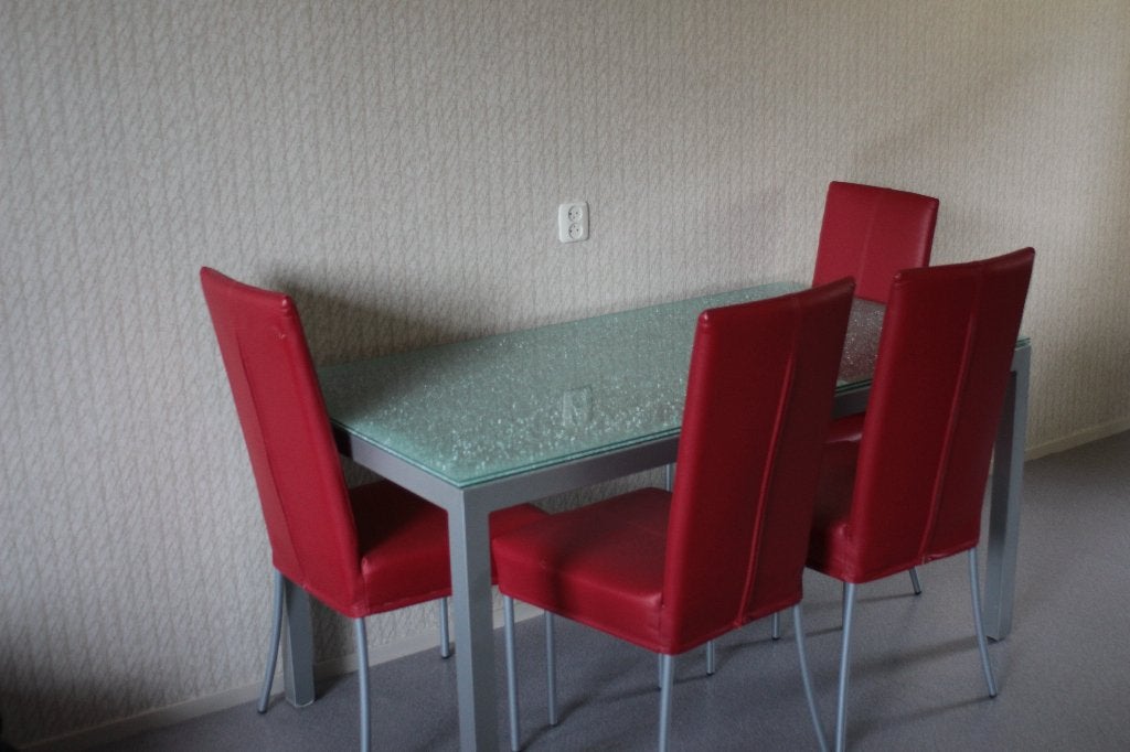 Eettafel, salontafel & stoelen, Huis en Inrichting, Ophalen, Gebruikt