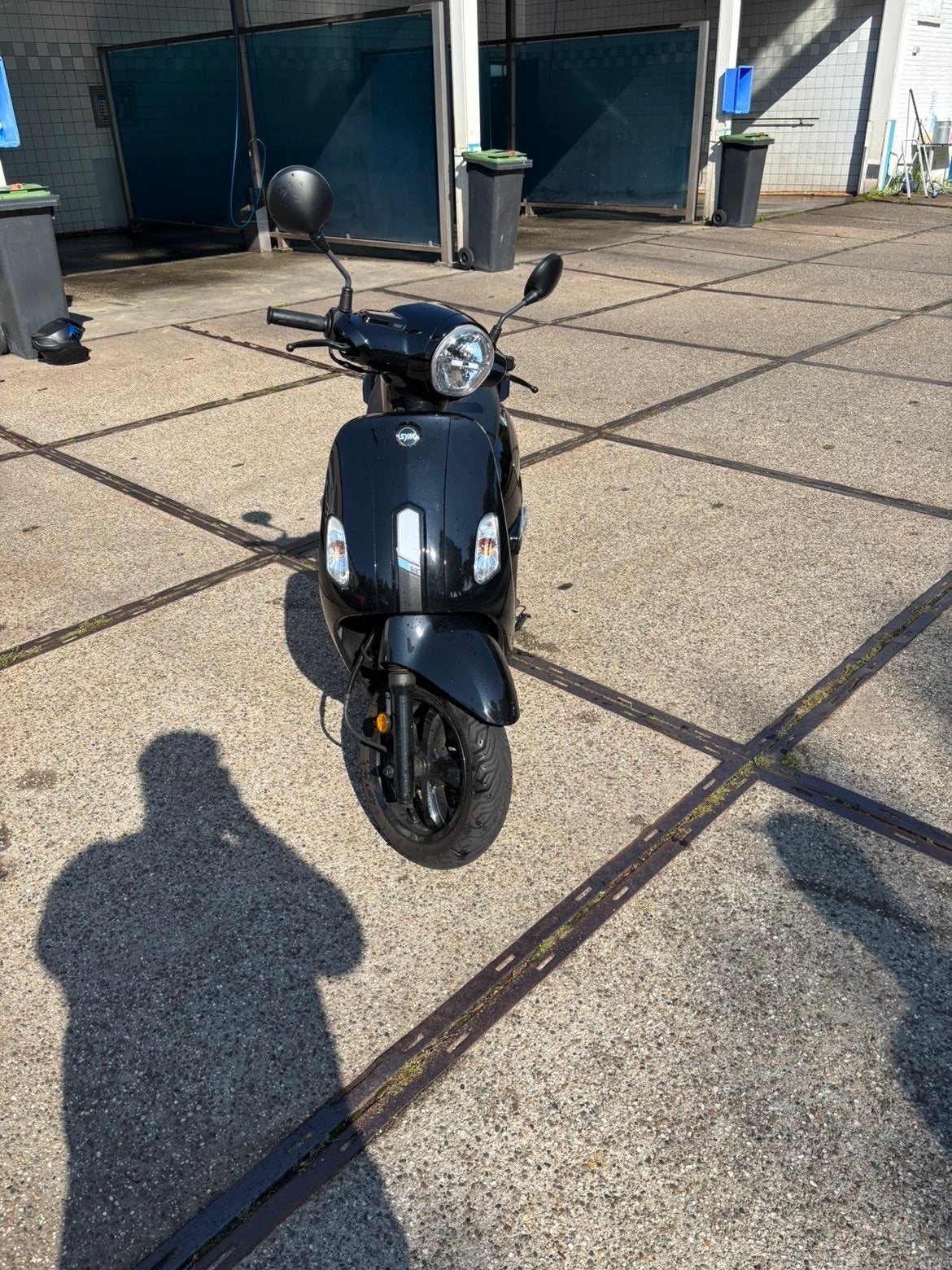 Fiddle scooter - 9xxx km, incl. windscherm, Ophalen, Zo goed als nieuw, Benzine