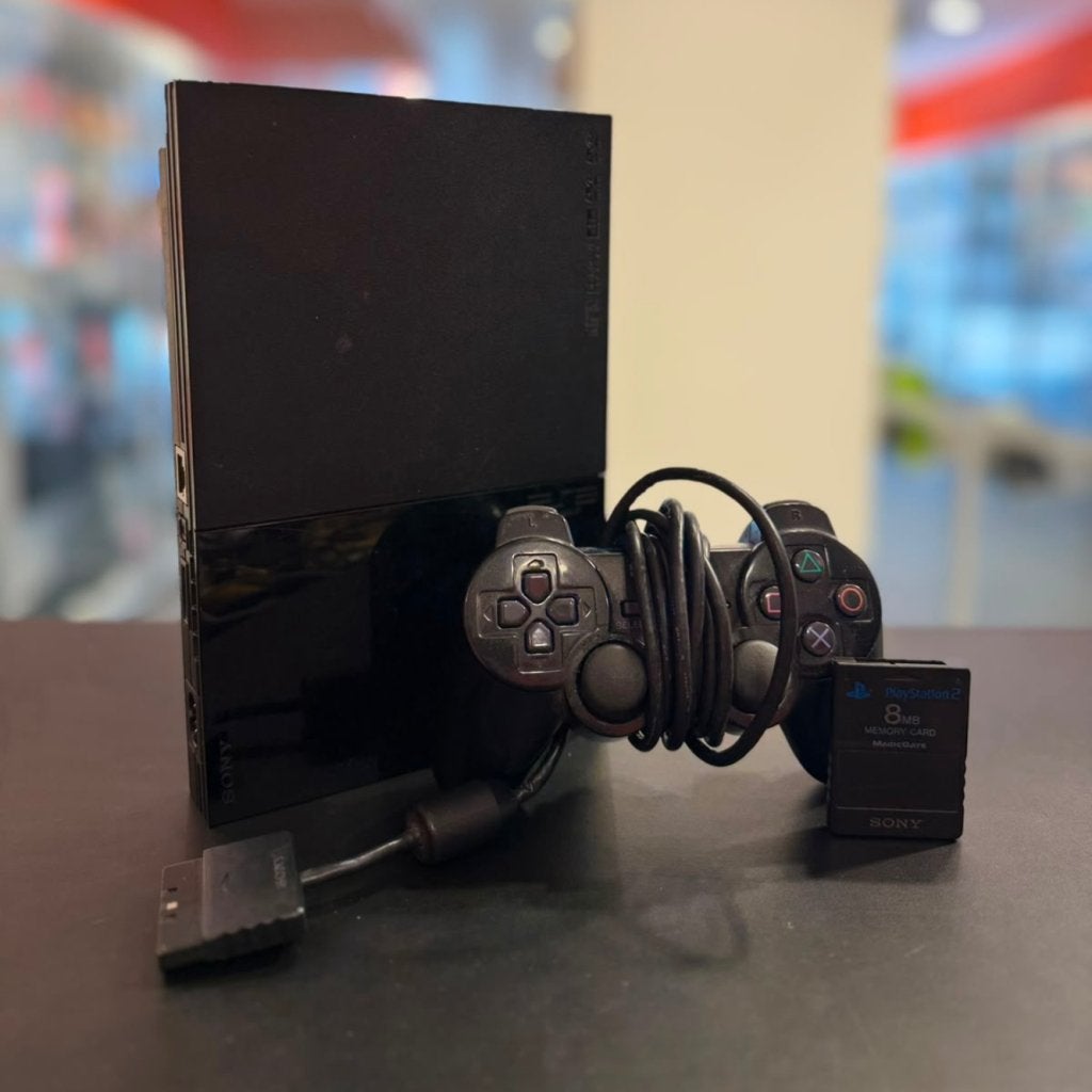 Playstation PS2 Slim console incl kabels - Garantie, Spelcomputers en Games, Spelcomputers | Sony PlayStation 2, Playstation, Zo goed als nieuw