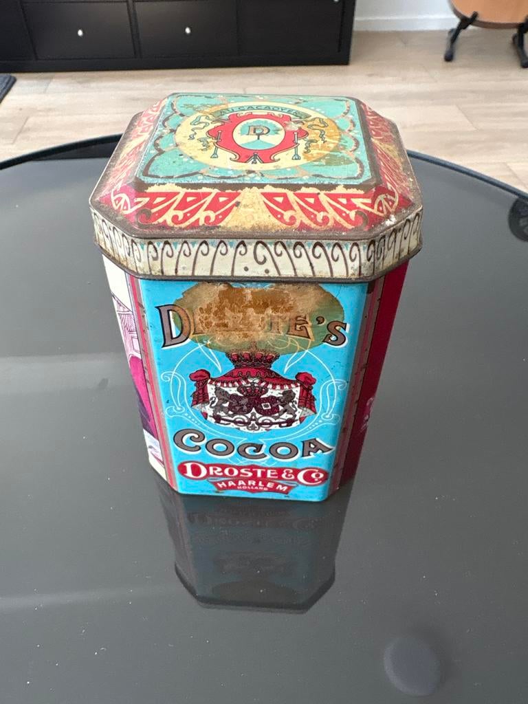 Vintage Droste Cacao Blik - Zeldzaam Verzamelobject, Ophalen