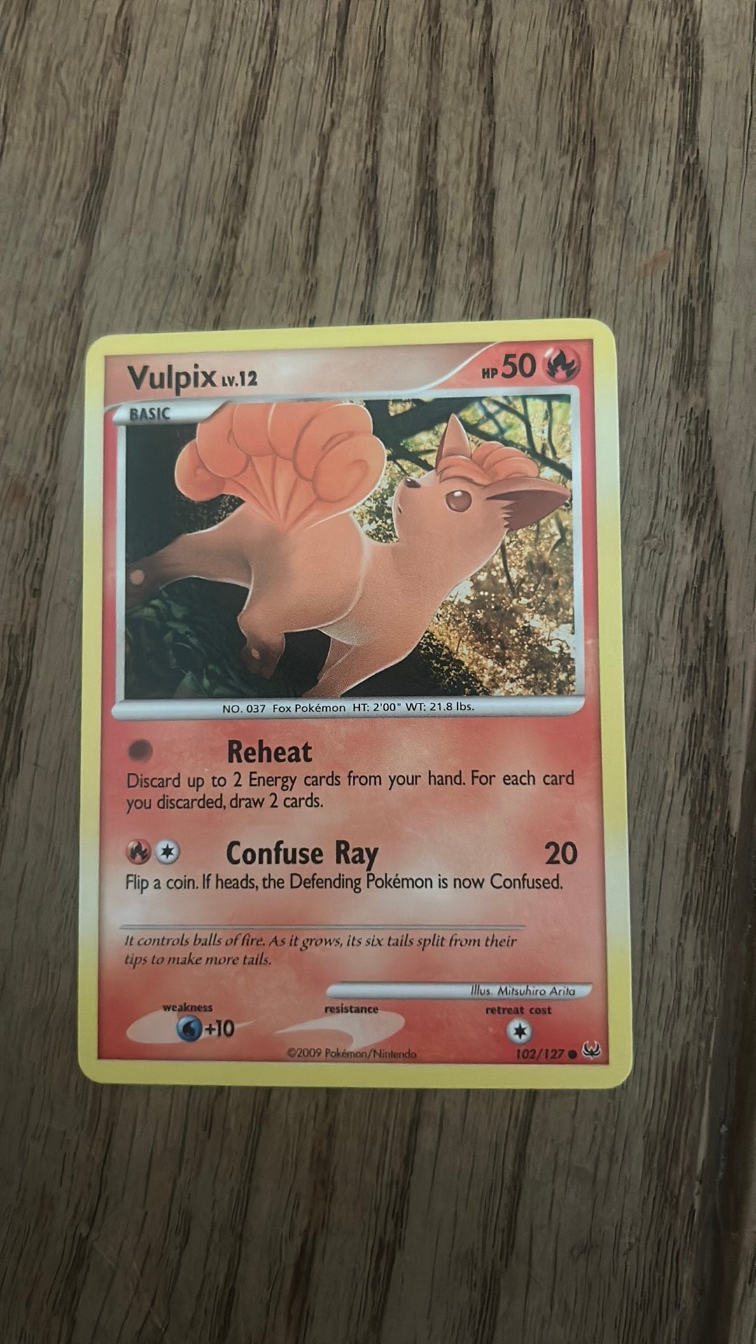 Vulpix 102, Verzenden, Zo goed als nieuw