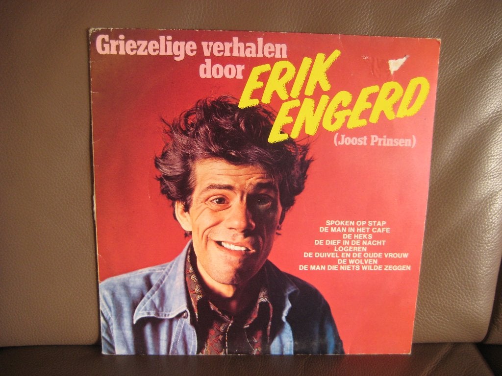Erik Engerd – Griezelige Verhalen Erik Engerd Joost Prinsen, Overige genres, Ophalen of Verzenden, 12 inch, 1970 - 1979