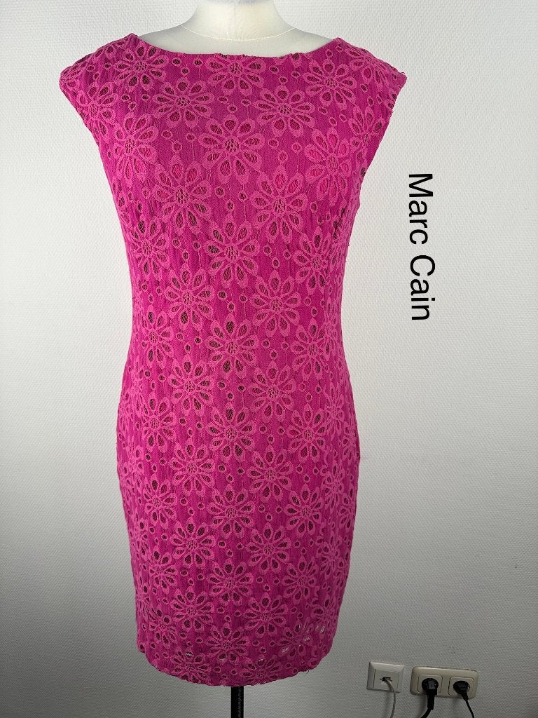 Marc Cain Jurk  (mt: 42) 16,2/258, Kleding | Dames, Zwart, Marc Cain, Ophalen of Verzenden, Zo goed als nieuw