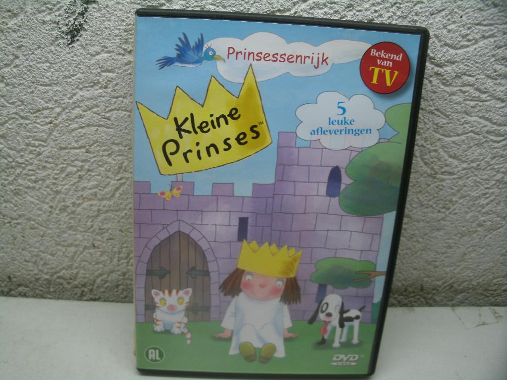 dvd 232k kleine prinses prinssenrijk, Alle leeftijden, Ophalen of Verzenden, Zo goed als nieuw