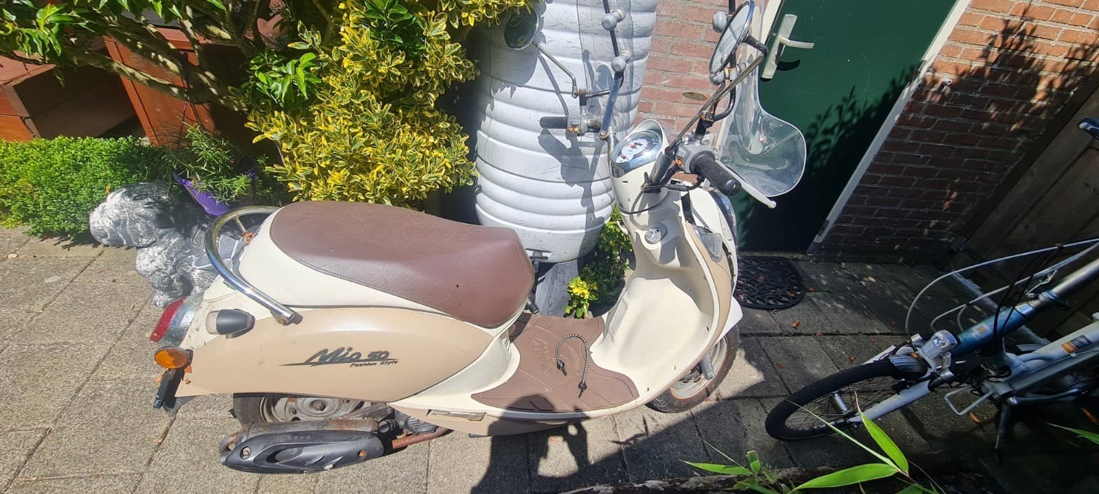Mio sym scooter 50, Gebruikt, Maximaal 45 km/u, Benzine, Ophalen