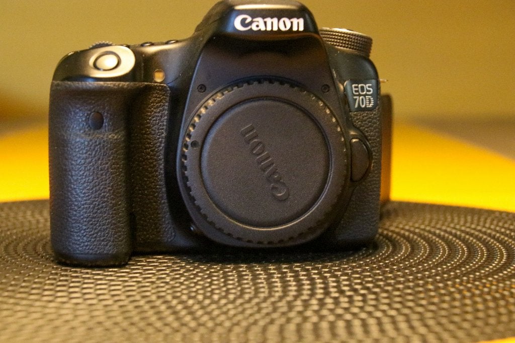 Canon EOS 70D (W), Audio, Tv en Foto, Ophalen, Handmatige focus, Canon, Zo goed als nieuw