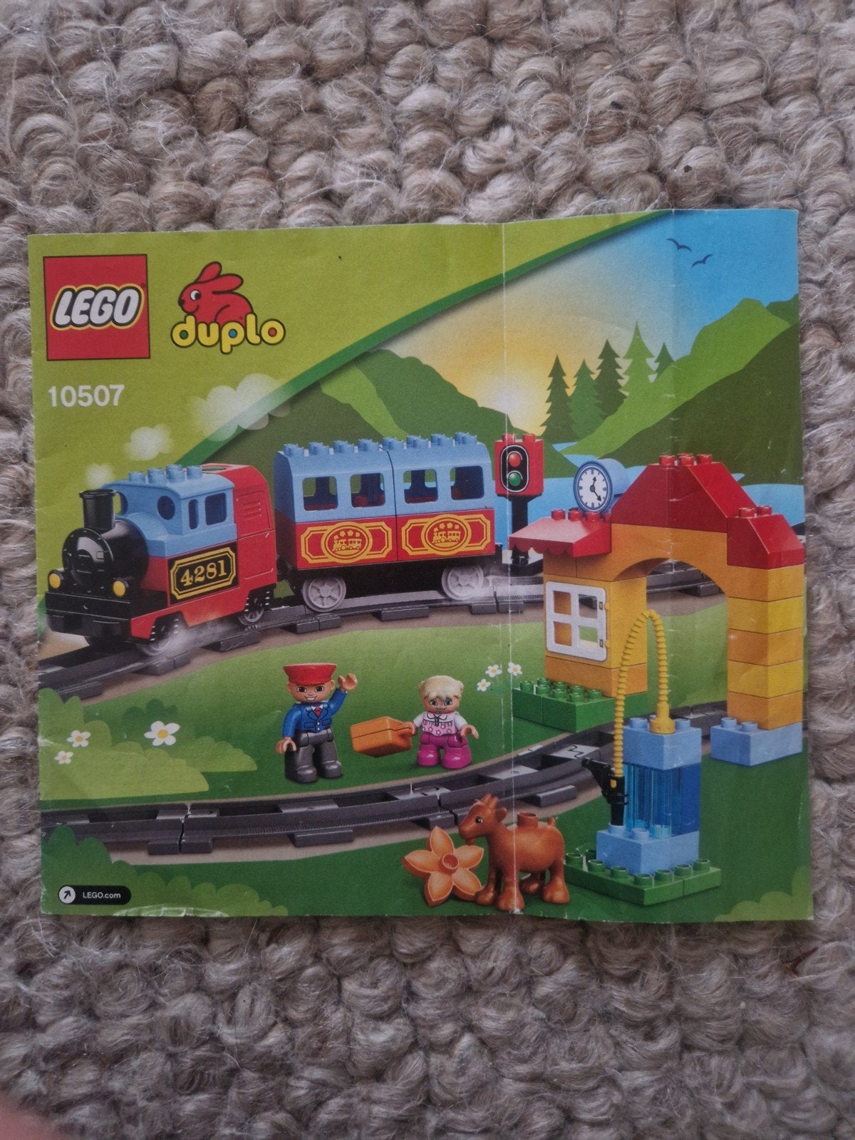 Lego Duplo 10507 Elektrische Trein Compleet, Kinderen en Baby's, Gebruikt, Overige thema's, Compleet, Ophalen of Verzenden
