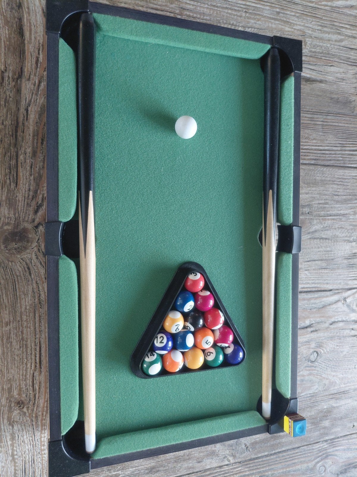 Mini pooltafel, Sport en Fitness, Ophalen, Nieuw, Pooltafel
