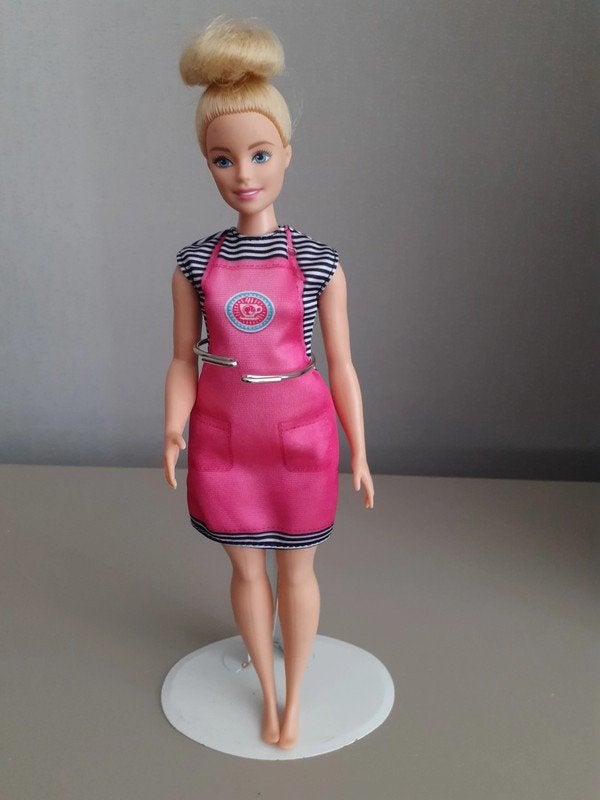 Barbie Fashionista Curvy Plus size, Ophalen of Verzenden, Zo goed als nieuw, Pop