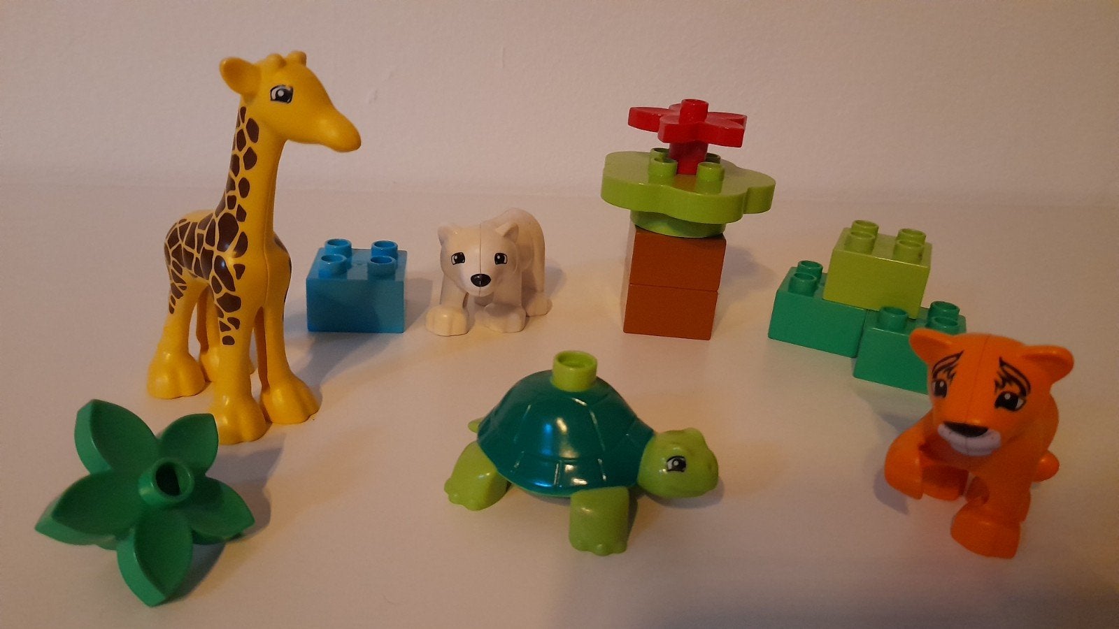 Lego Duplo Set met Jonge Dieren 10801, Ophalen of Verzenden, Zo goed als nieuw, Duplo
