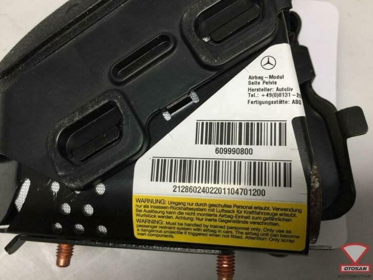 mercedes e klasse w212 stoelairbag rechts a2128602402, Gebruikt, Mercedes-Benz AG, Mercedes-Benz, Ophalen of Verzenden