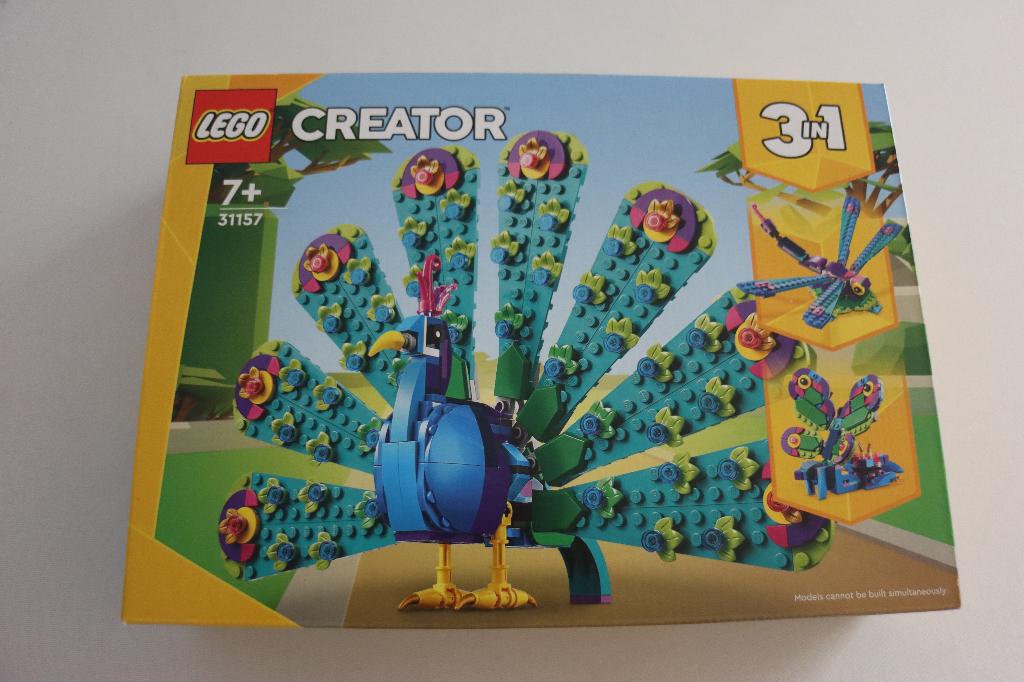 LEGO 31157 3in1 Peacock, Compleet, Lego, Nieuw, Ophalen of Verzenden