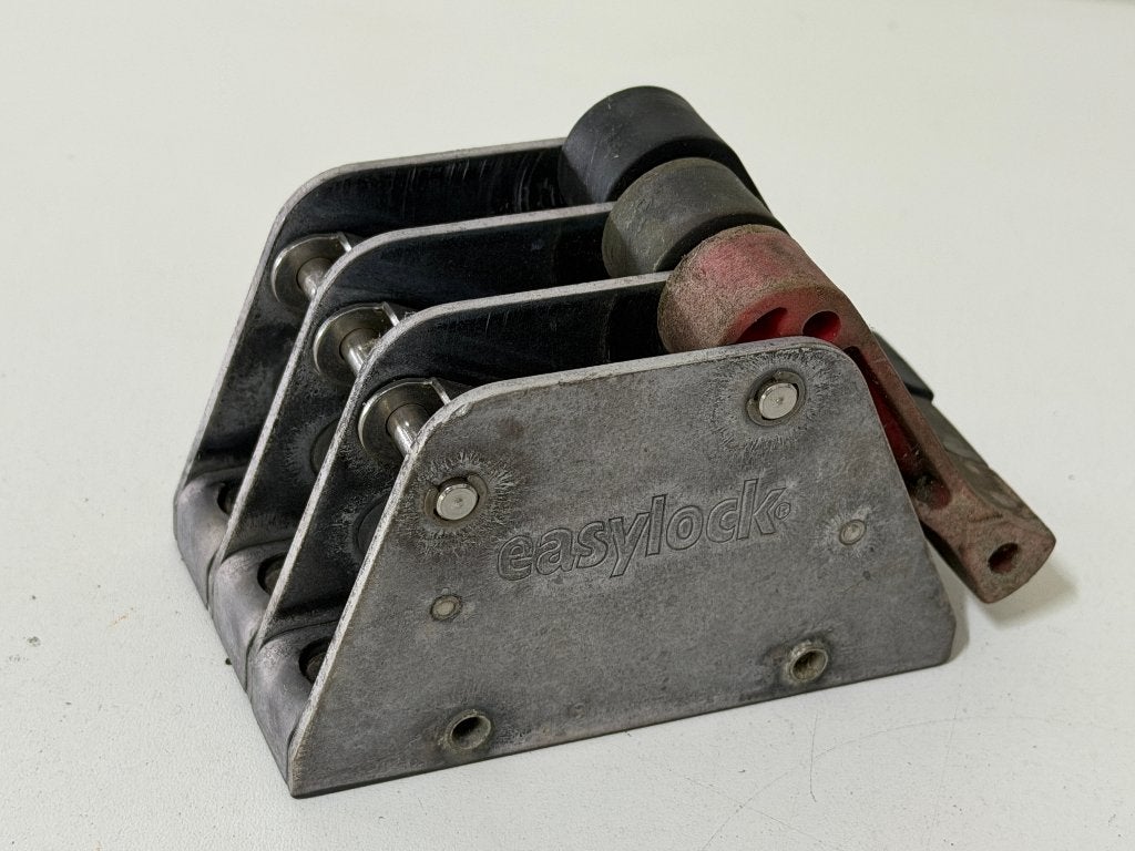 Easylock valstopper 3 voudig 6-10 mm, Ophalen of Verzenden, Gebruikt, Lijn of Blok