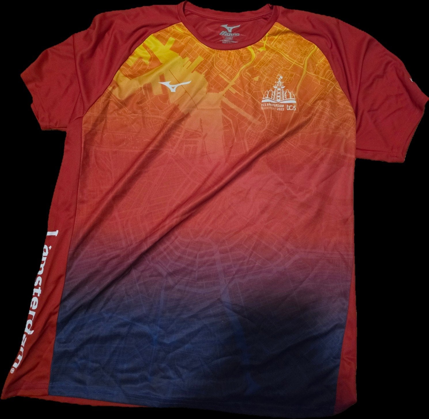 Sport Shirt Amsterdam Marathon 2022  Maat XXL, Nieuw, Overige maten, Ophalen of Verzenden, Hardlopen of Fietsen
