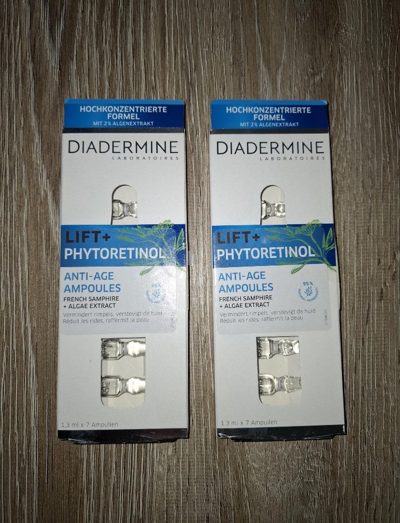 Diadermine Lift+ Phytoretinol anti age ampoules (advr 291), Ophalen of Verzenden, Nieuw, Gehele gezicht, Verzorging