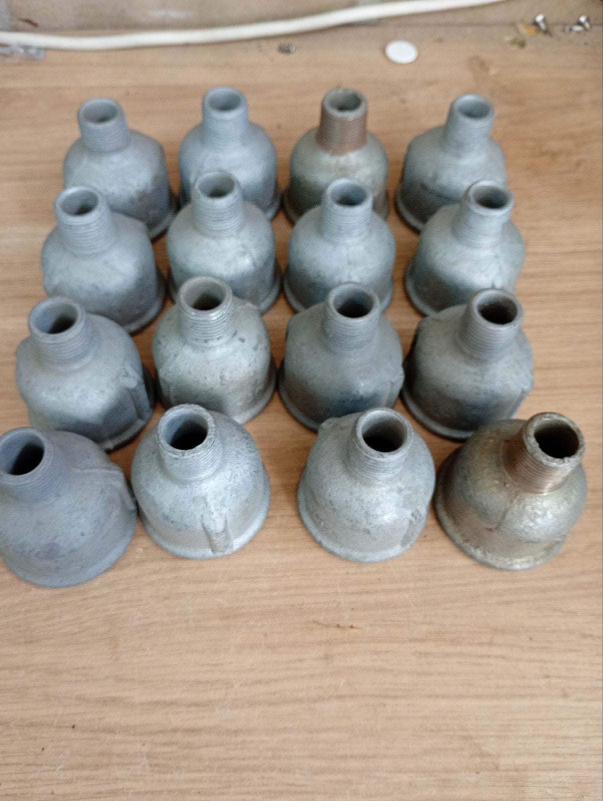 Nieuw Gietijzeren buisfittingen met schroefdraad, 16 stuks, Ophalen of Verzenden, Nieuw