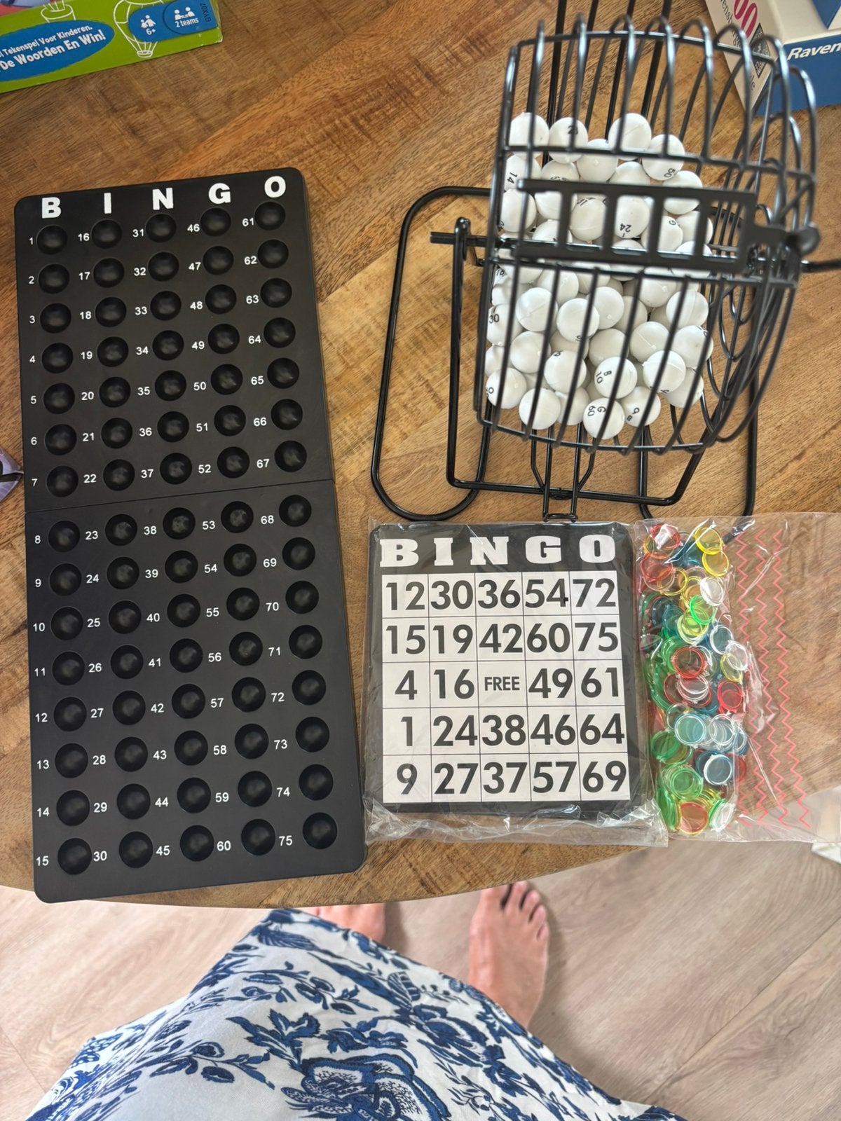 Bingo spel, Ophalen of Verzenden, Zo goed als nieuw