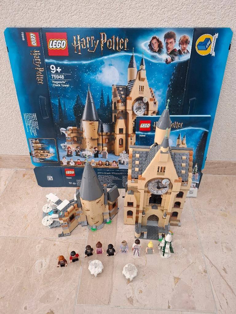 Lego 75948 Harry Potter Hogwarts Clock Tower, Ophalen of Verzenden, Zo goed als nieuw, Overige typen