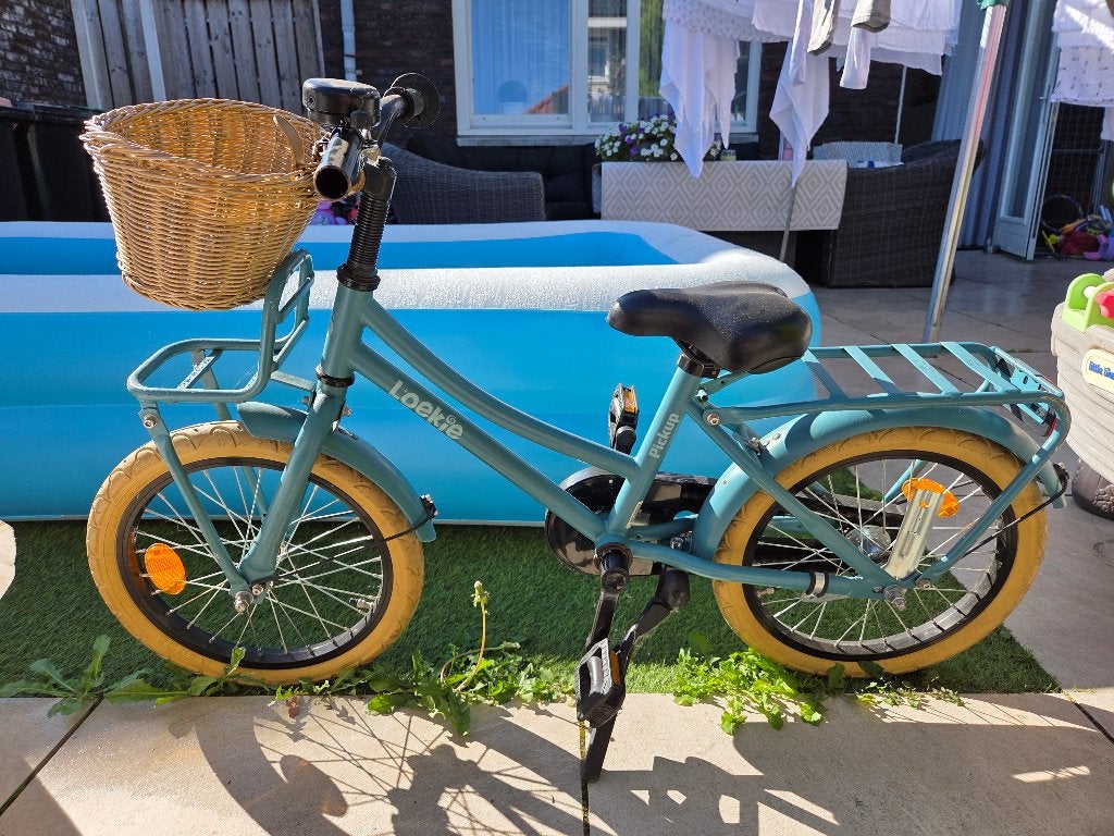 Kinder fiets, Ophalen, Gebruikt, 16 tot 20 inch, Loekie