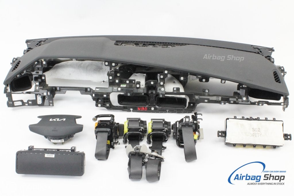 AIRBAG SET – Dashboard zwart met speaker KIA NIRO (2021 – …), Auto-onderdelen, Dashboard en Schakelaars, Gebruikt, Ophalen of Verzenden