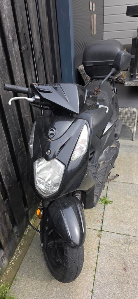 Sym scooter blauw kenteken, Fietsen en Brommers, Scooters | SYM, Ophalen, Gebruikt, Benzine, Overige modellen