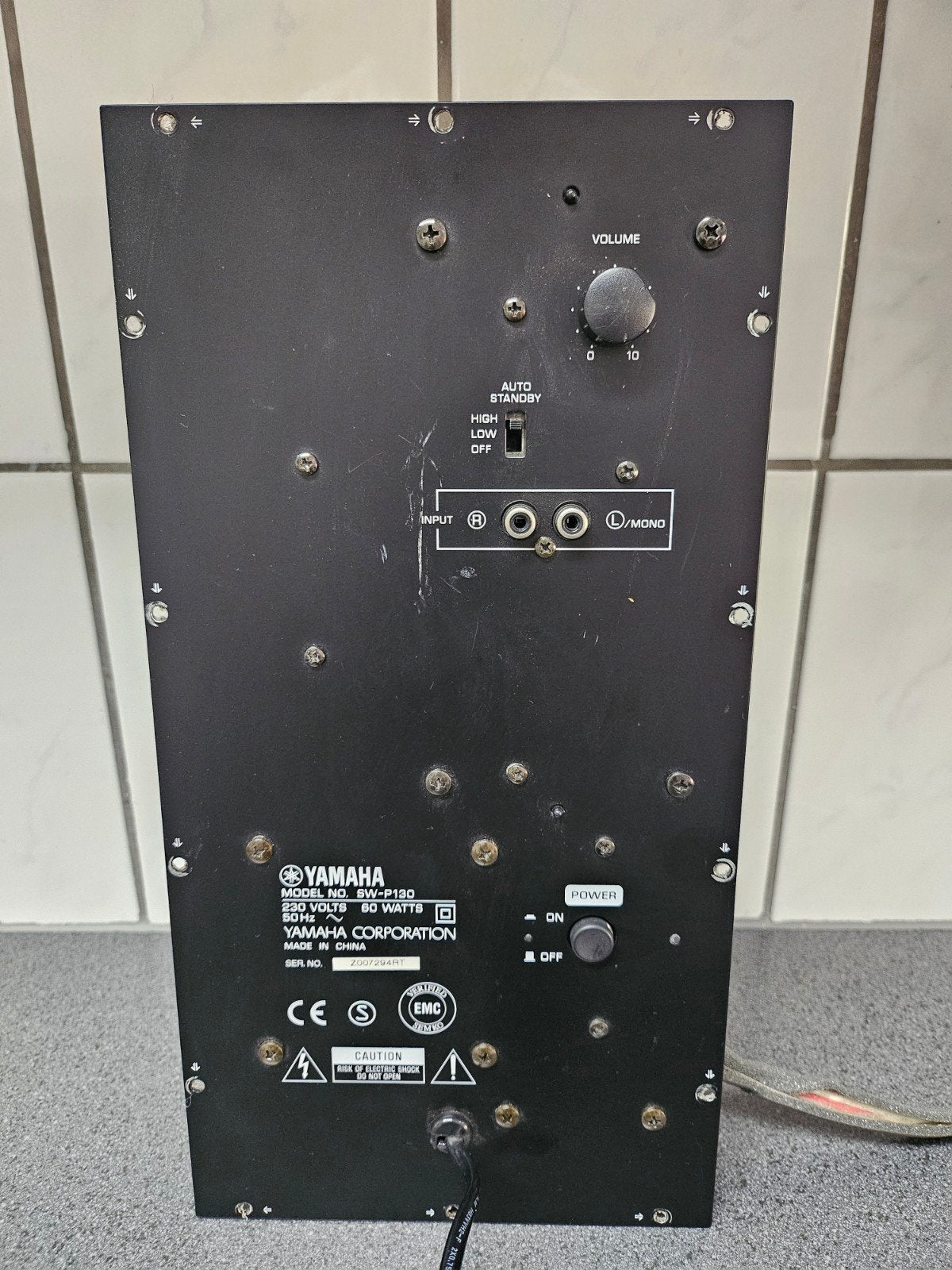 Yamaha SW-P130 Subwoofer Versterker (Inbouw Module), Ophalen of Verzenden, 120 watt of meer, Yamaha