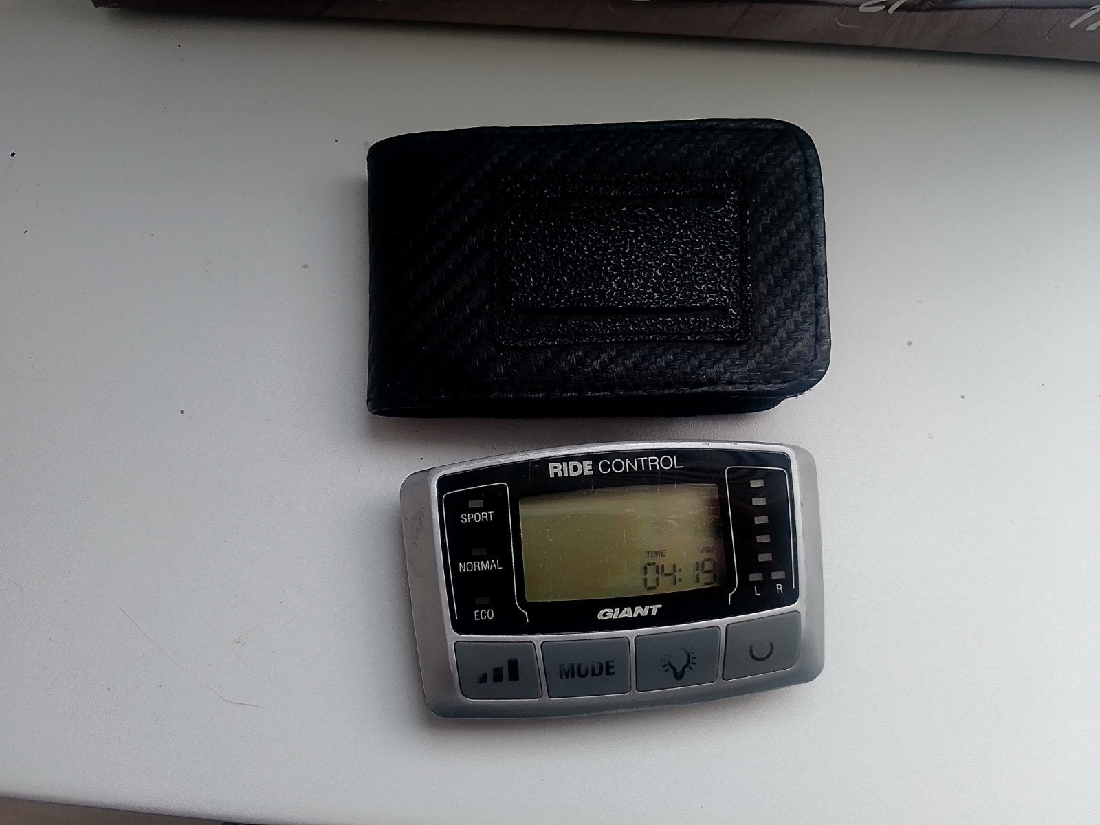Fiets computer met hoesje giant twist 26 volt, Ophalen of Verzenden, Gebruikt