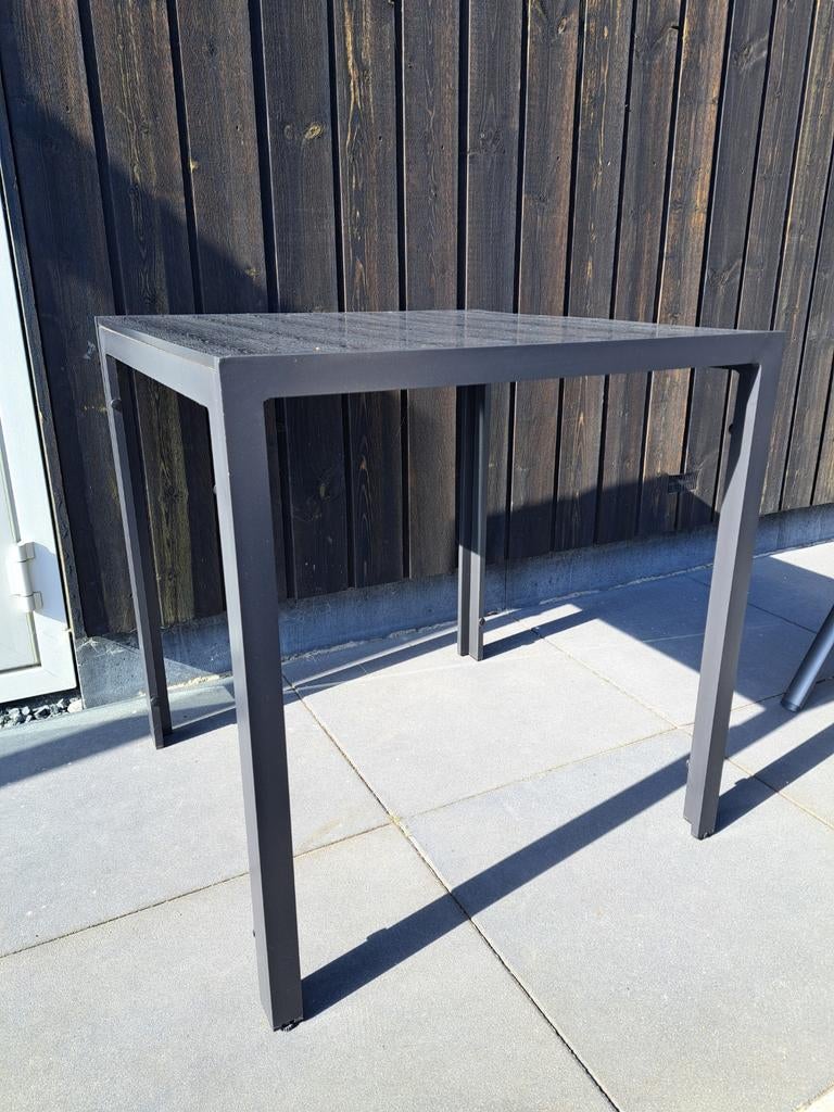 Jysk tuintafel jersore 70x70, Tuin en Terras, Tuintafels, Ophalen, Zo goed als nieuw, Rechthoekig, Aluminium