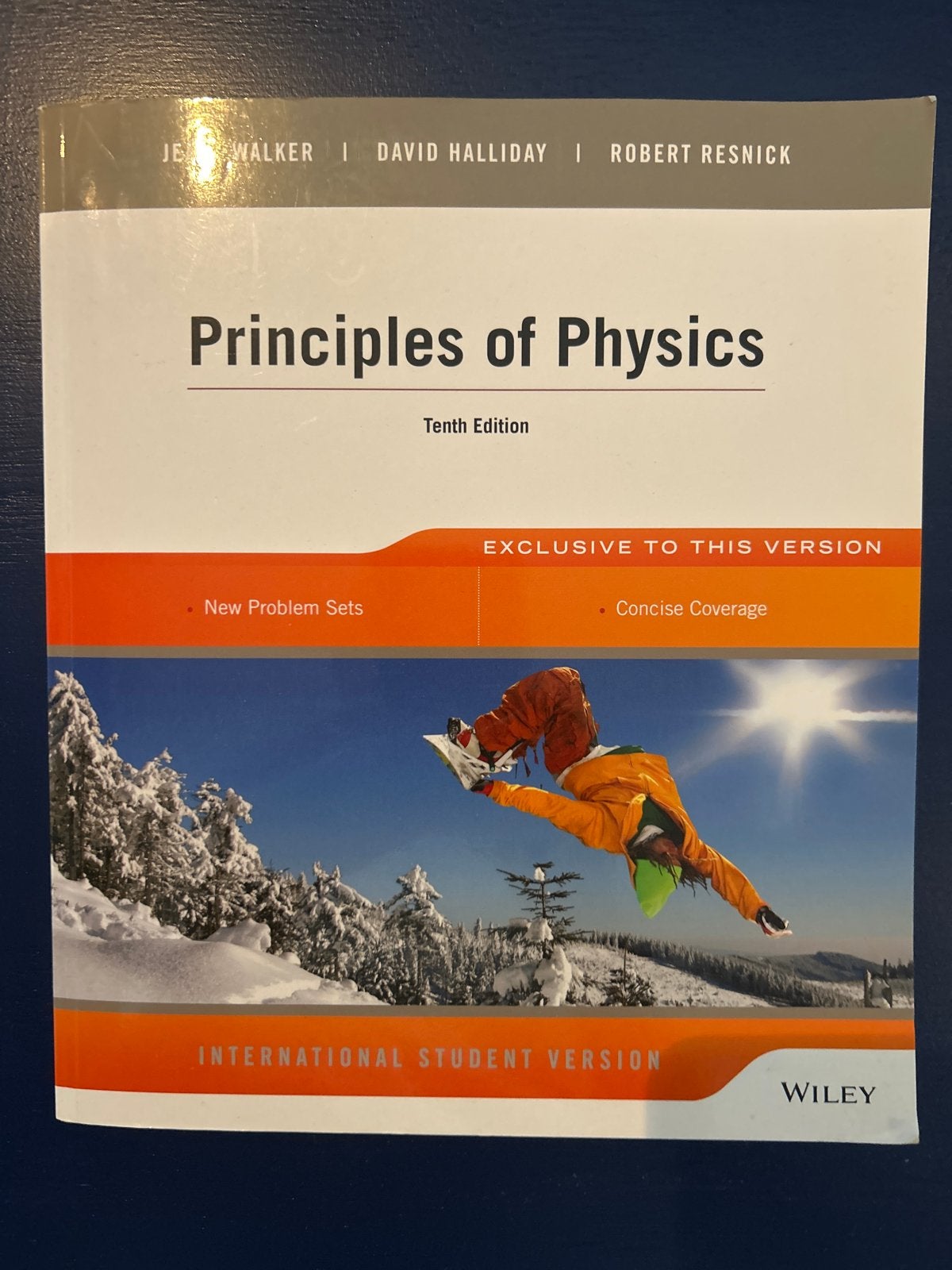 Principles of Physics - Tiende Editie (Internationale Versie, Ophalen of Verzenden, Beta, Zo goed als nieuw, WO