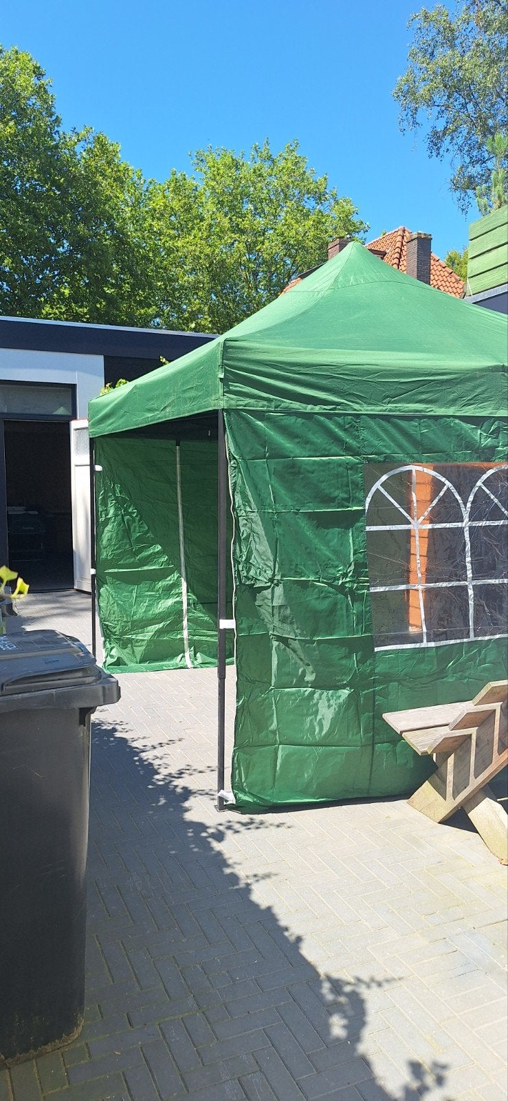Goede kwaliteit partytent 3x3mtr, Ophalen, Zo goed als nieuw, Minder dan 5 meter