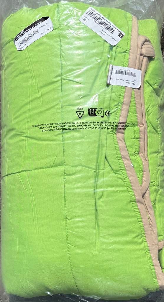 Zelesta Easybed Anijs & Beige 140x200, Eenpersoons, Helmond / Someren, Dekbedovertrek, Nieuw