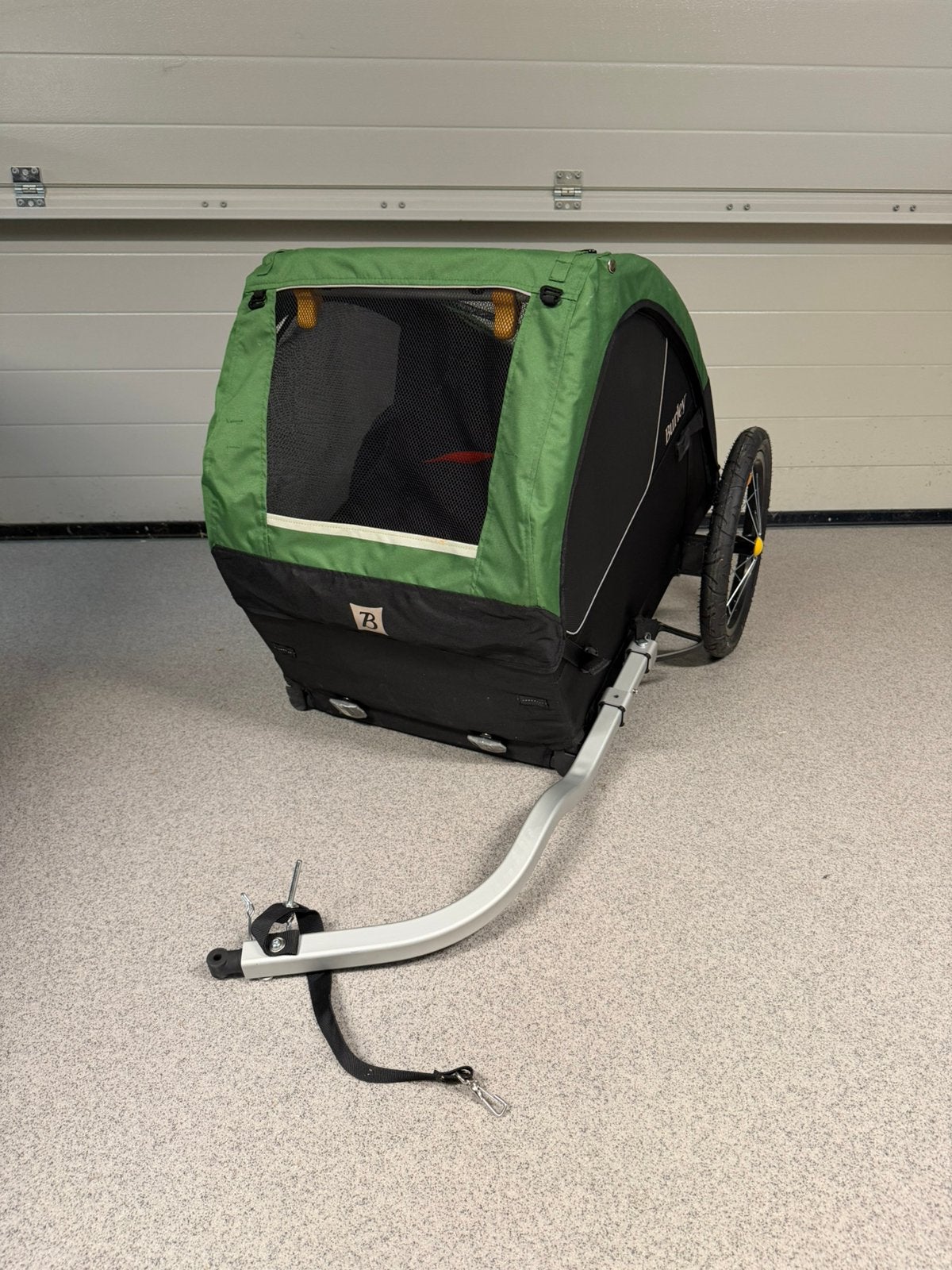 Burley fietskar, Ophalen, Zo goed als nieuw, Hondenkar, 80 kg of meer