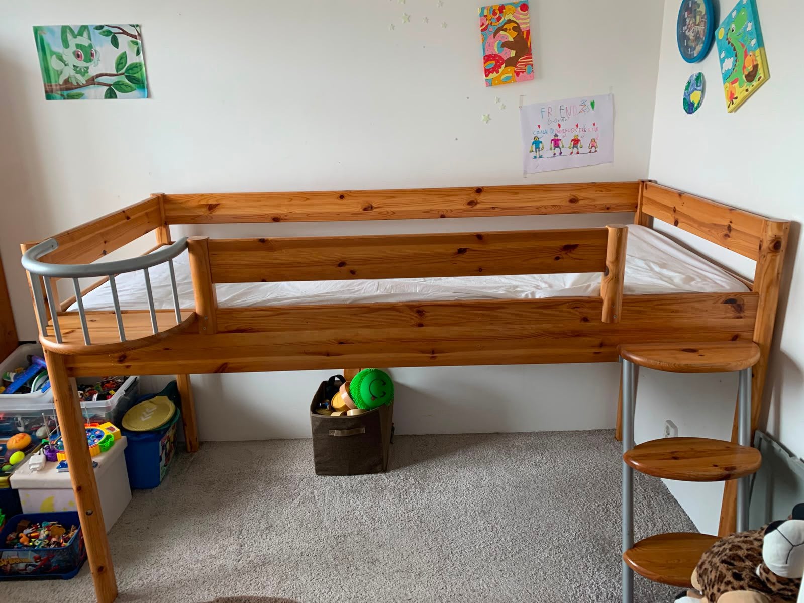 Een goede stapelbed, Kinderen en Baby's, Kinderkamer | Stapelbedden en Hoogslapers, Ophalen of Verzenden, Zo goed als nieuw, Stapelbed