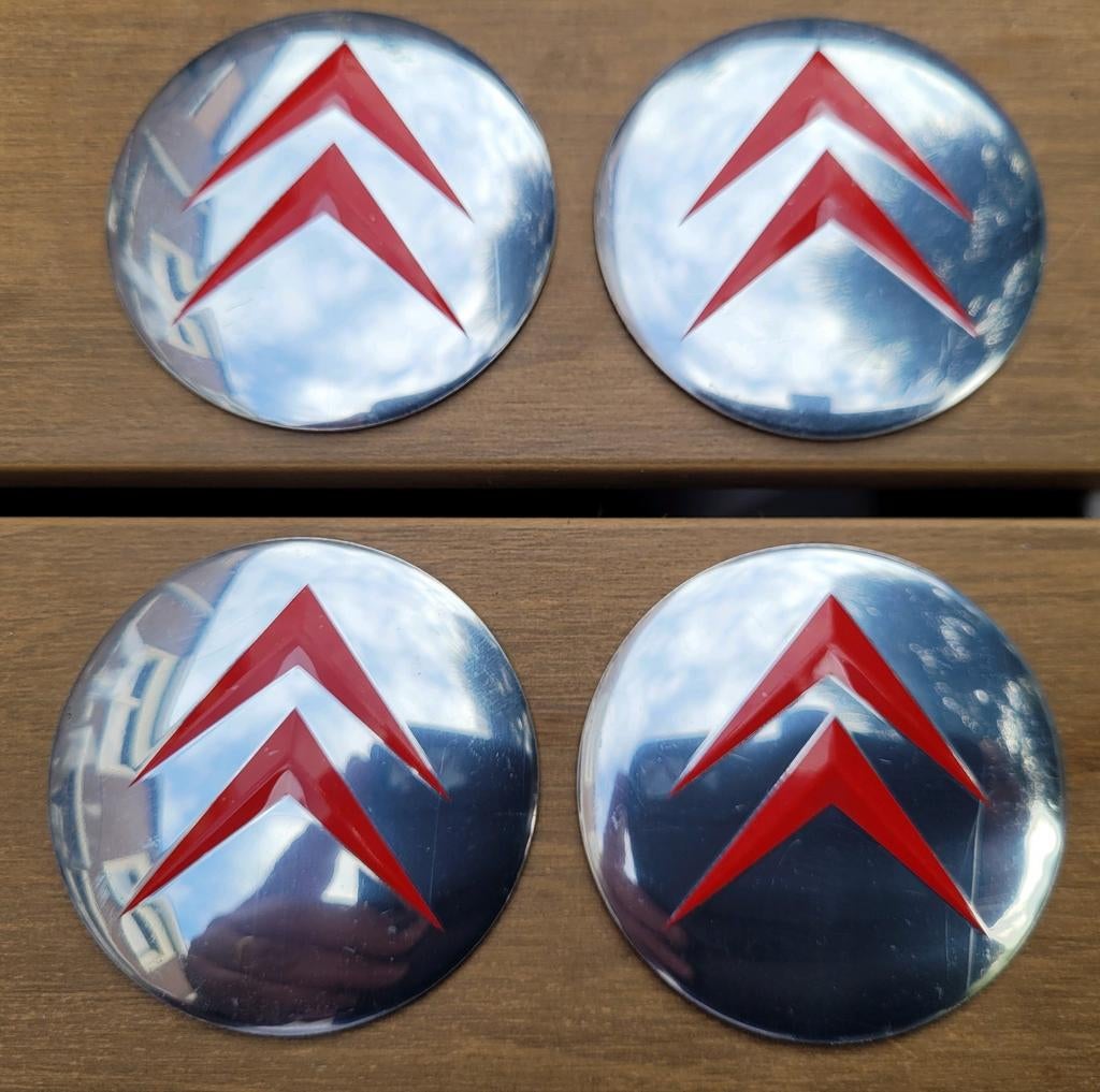Citroën naafdop stickers., Auto diversen, Wieldoppen, Ophalen of Verzenden