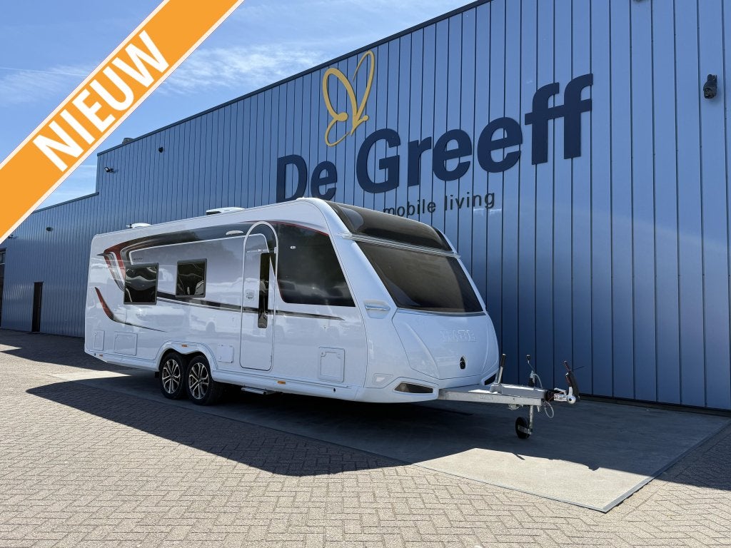 Kabe Imperial 630 TDL FK, Caravans en Kamperen, 7 tot 8 meter, Kabe, Schokbreker, Overige typen