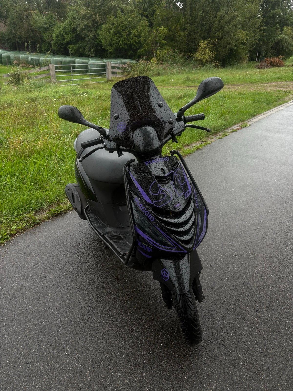 Piaggio Zip 4T 50CC- Frame 2009, Blok 2016, Paarse LED, Ophalen, Gebruikt, Maximaal 45 km/u, Zip