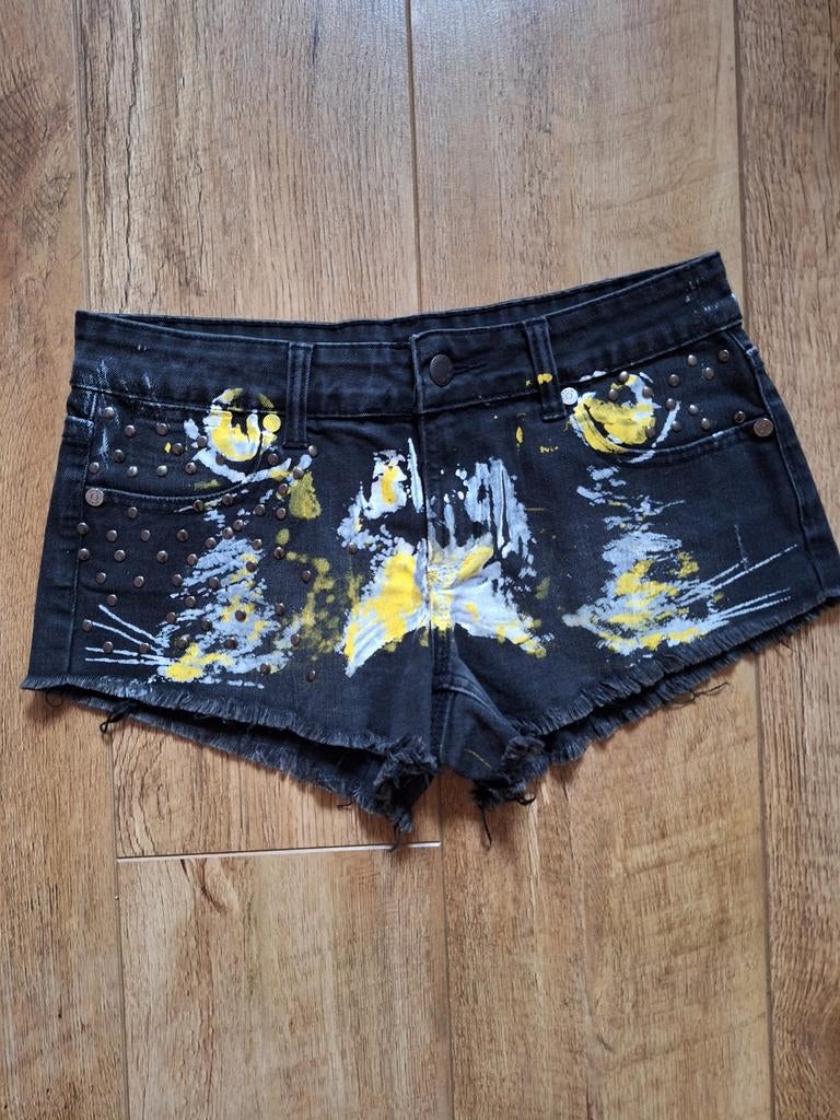 Korte broek Jacky Luxury S, Kort, Zwart, Ophalen of Verzenden, Zo goed als nieuw