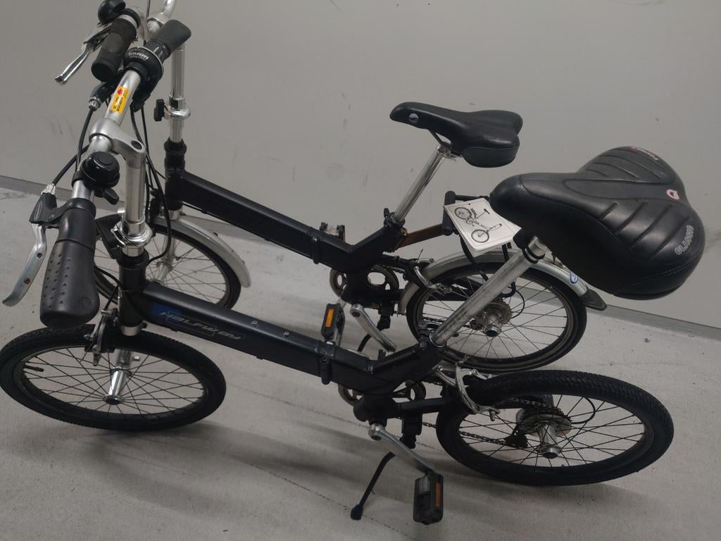 2 X Giant Halfway Aluminum Vouwfietsen met 6 versnellingen, Versnellingen, Zo goed als nieuw, Giant, Minder dan 49 cm