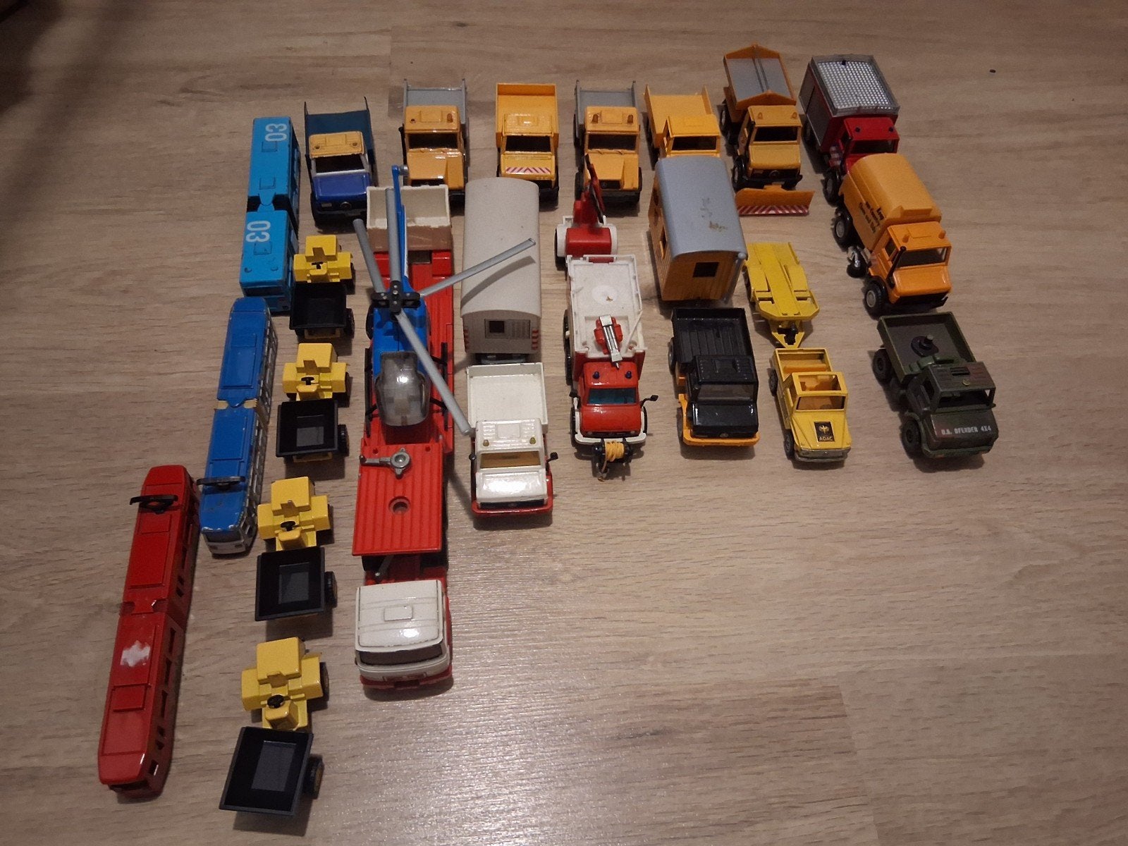 partij siku unimog vrachtwagens, Ophalen of Verzenden, Bus of Vrachtwagen, SIKU