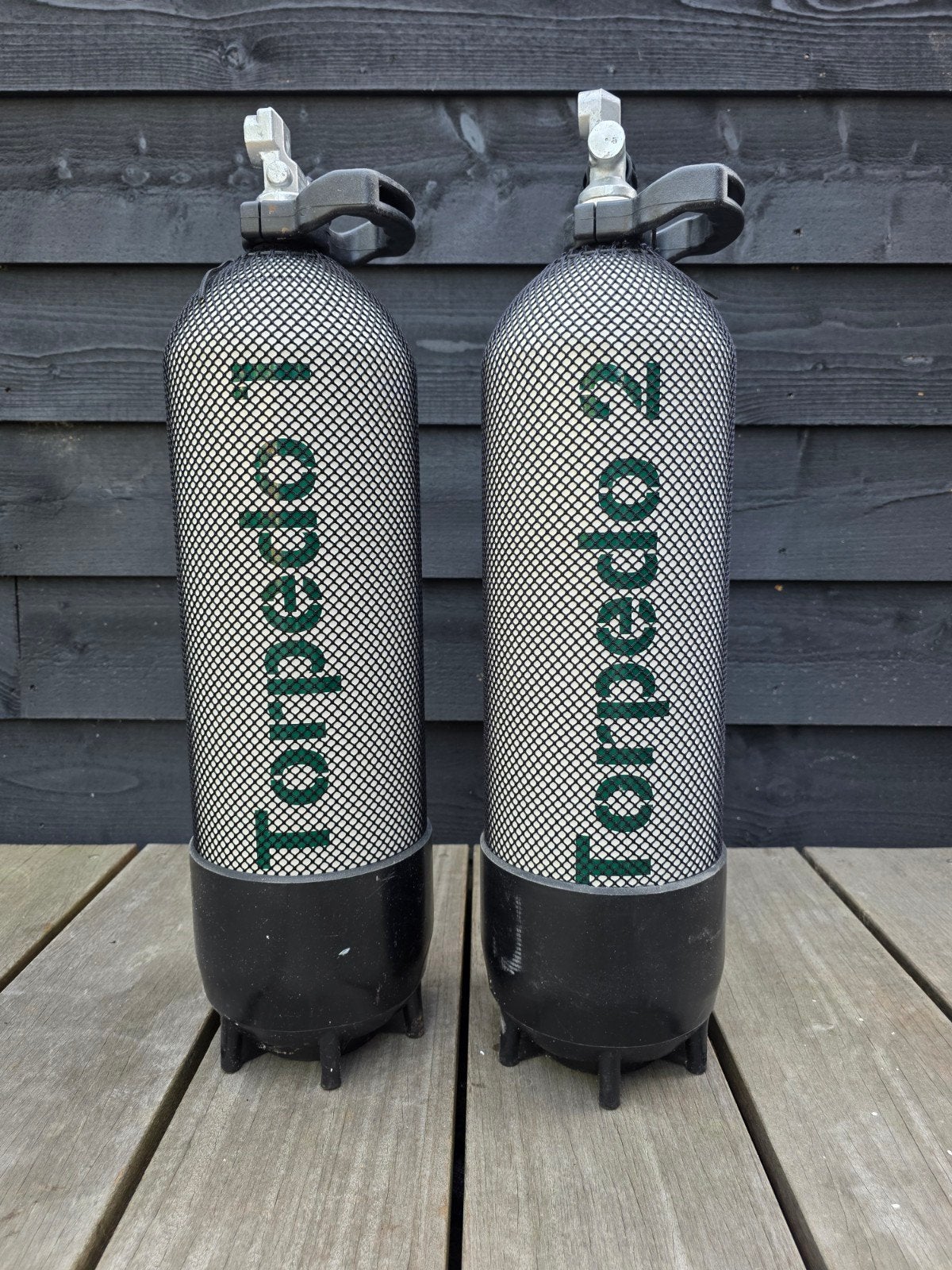 Duikfles 10L, 230 bar, zo goed als nieuw!!, Ophalen, Zo goed als nieuw, Duikfles