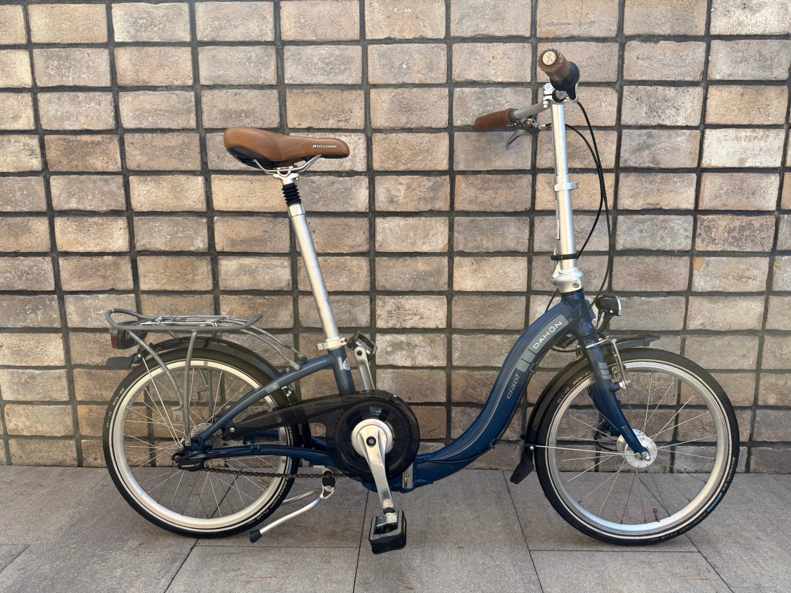 Zeer nette Dahon ciao vouwfiets met 7 naaf versnellingen, Fietsen en Brommers, Fietsen | Vouwfietsen, 20 inch of meer, Versnellingen