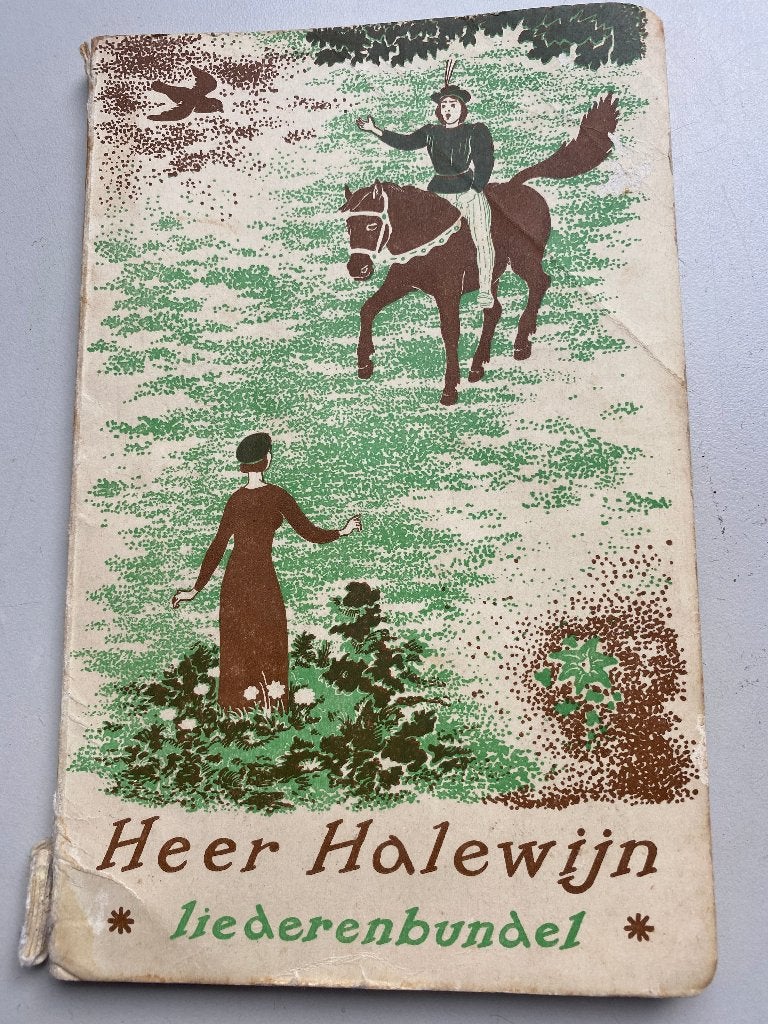 Heer Halewijn liederenbundel uit 1961, Gelezen, Wumkes, Dr. D. A. en Jan Reinders, Ophalen of Verzenden, Algemeen