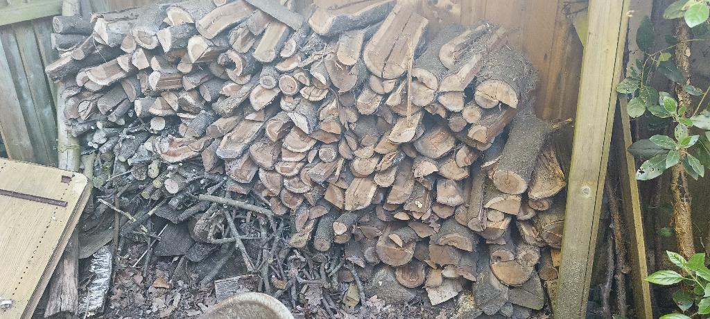 haardhout kersen, Tuin en Terras, Haardhout, Minder dan 3 m³, Ophalen, Overige houtsoorten, Blokken